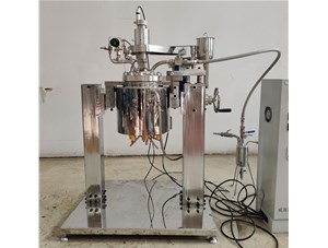 5L高溫不銹鋼減壓蒸餾尼龍聚合反應(yīng)釜已完工發(fā)往福建