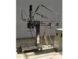 0.5L高溫不銹鋼電加熱聚酯實(shí)驗(yàn)釜已完工發(fā)往沈陽