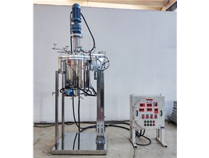 20L高溫高壓不銹鋼手動升降反應(yīng)釜已完工發(fā)往廈門