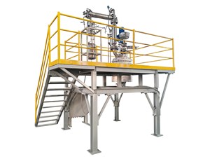 100L防爆高溫不銹鋼酯化反應(yīng)釜已完工發(fā)往臺灣